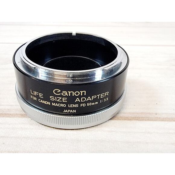 Canon Life Size Adapter for Canon Macro Lens 50mm 1:3.5 Japan - In Case - Picture 2 of 14